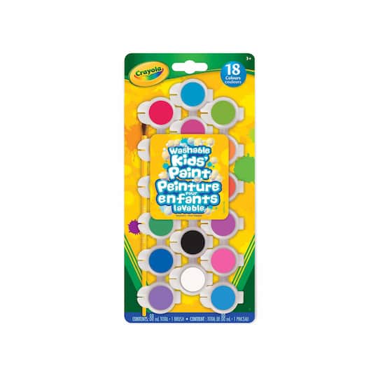 Crayola® Washable Kid’s Paint Pot Set